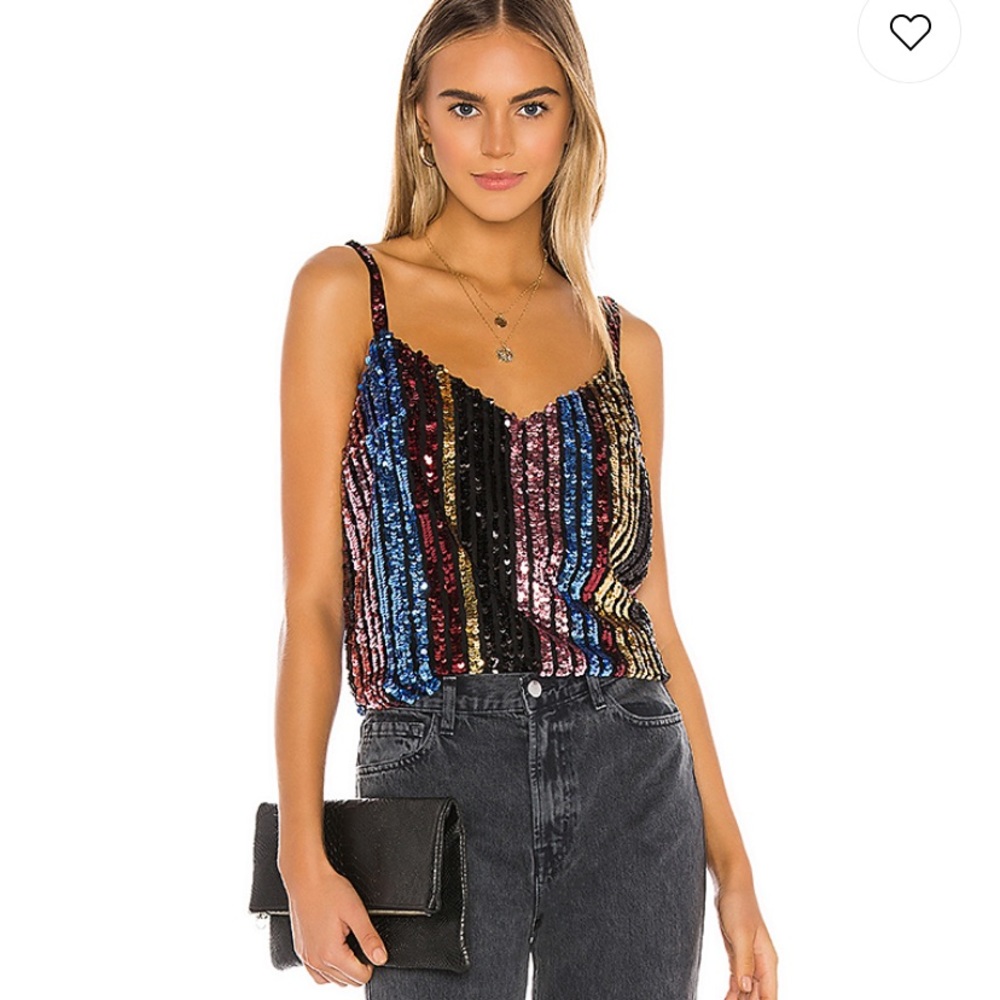 Bb Dakota sequin tank
